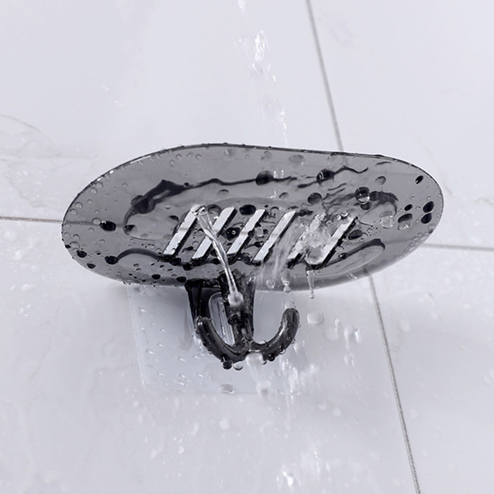 2Pcs Adhesive Free Suction Soa - Glass Soap Dish 评论和价格