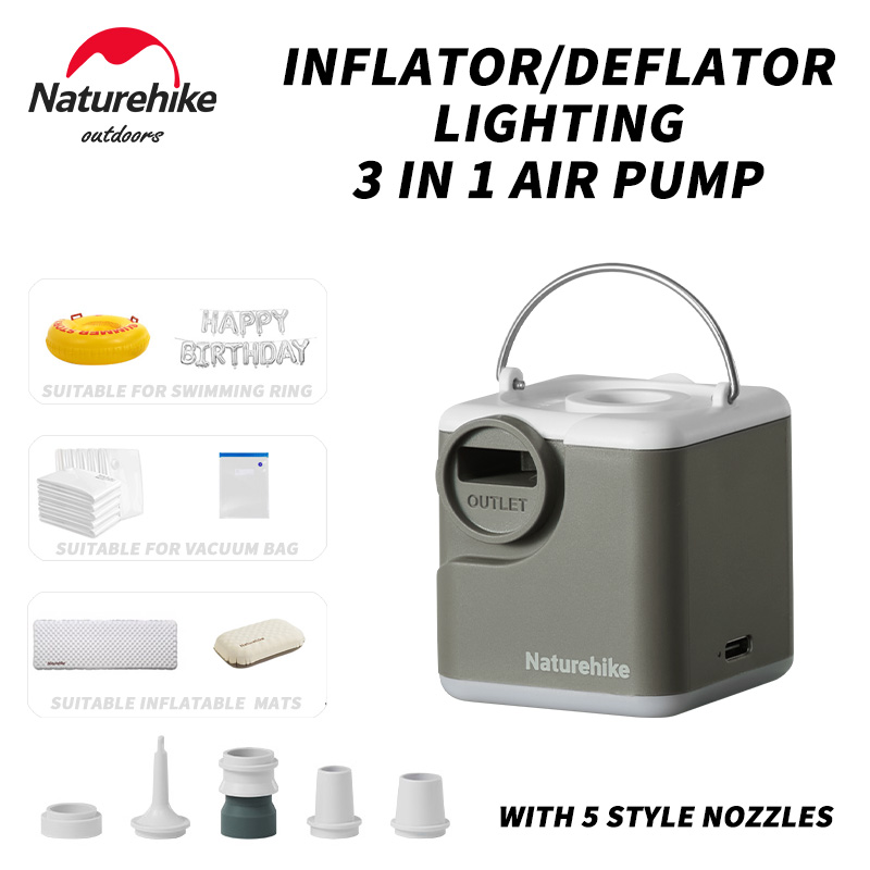 Naturehike Inflator/Deflator P - Bathtub Pillow Inflatable 评论和价格