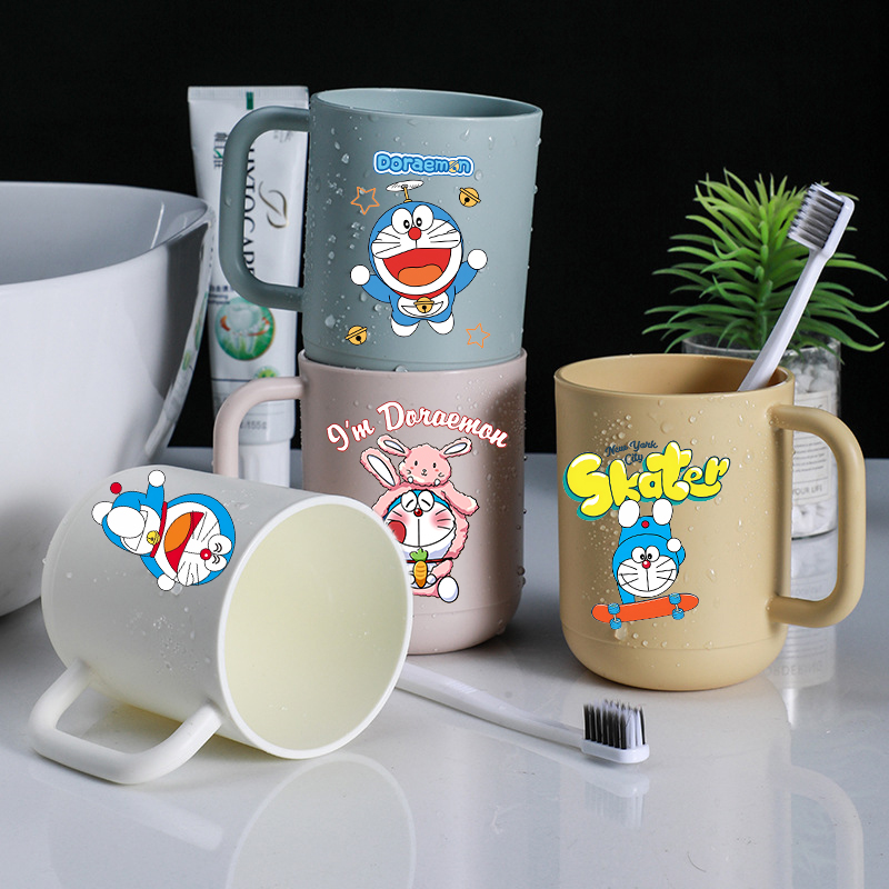 Doraemon Water Cup Anime Carto - Japan Bathroom.Home 评论和价格