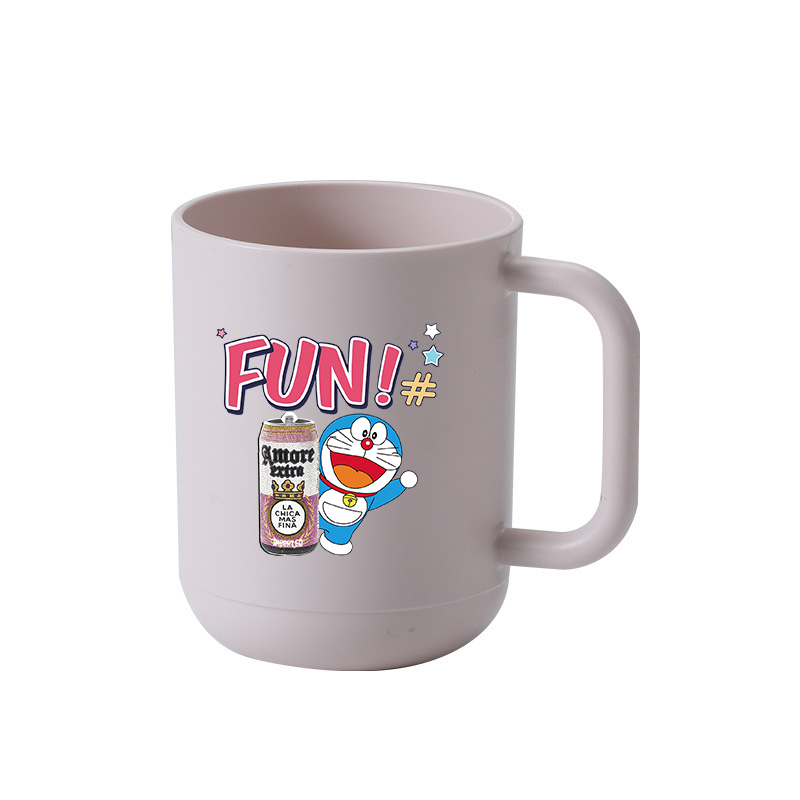 Doraemon Water Cup Anime Carto - Japan Bathroom.Home 评论和价格