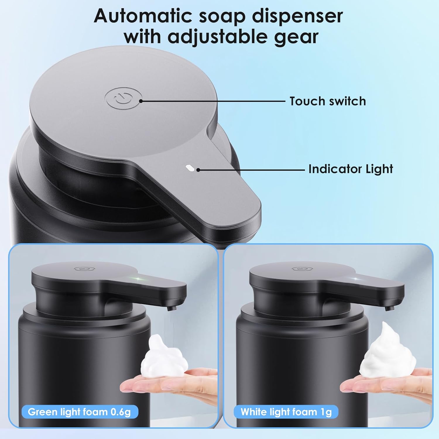 LAOPAO Foam Soap Dispenser Set - Home Bathroom Soap Dispenser 评论和价格