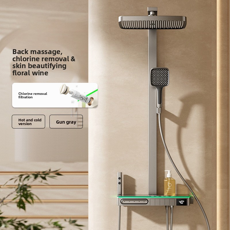 Smart Digital Display Dechlori - Home Bathroom Shower 评论和价格