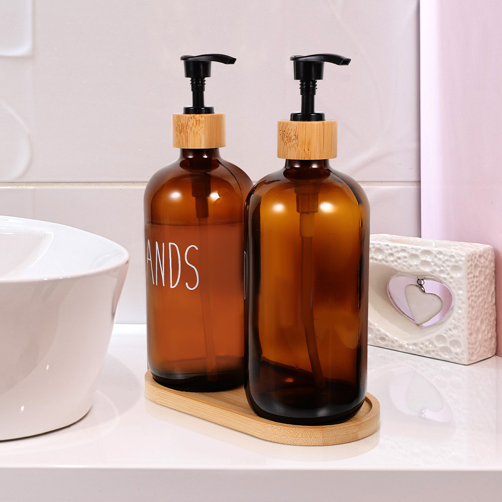 500Ml Refillable Glass Soap Di - Home Bathroom Soap Dispenser 评论和价格