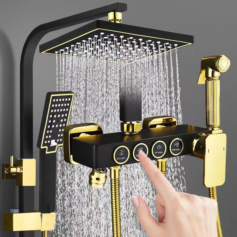 Black Gold Stainless Steel Sho - Home Bathroom Equipment 评论和价格