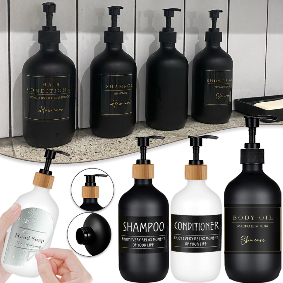 500ml Soap Dispenser Bottle Sh - Home Bathroom Soap Dispenser 评论和价格