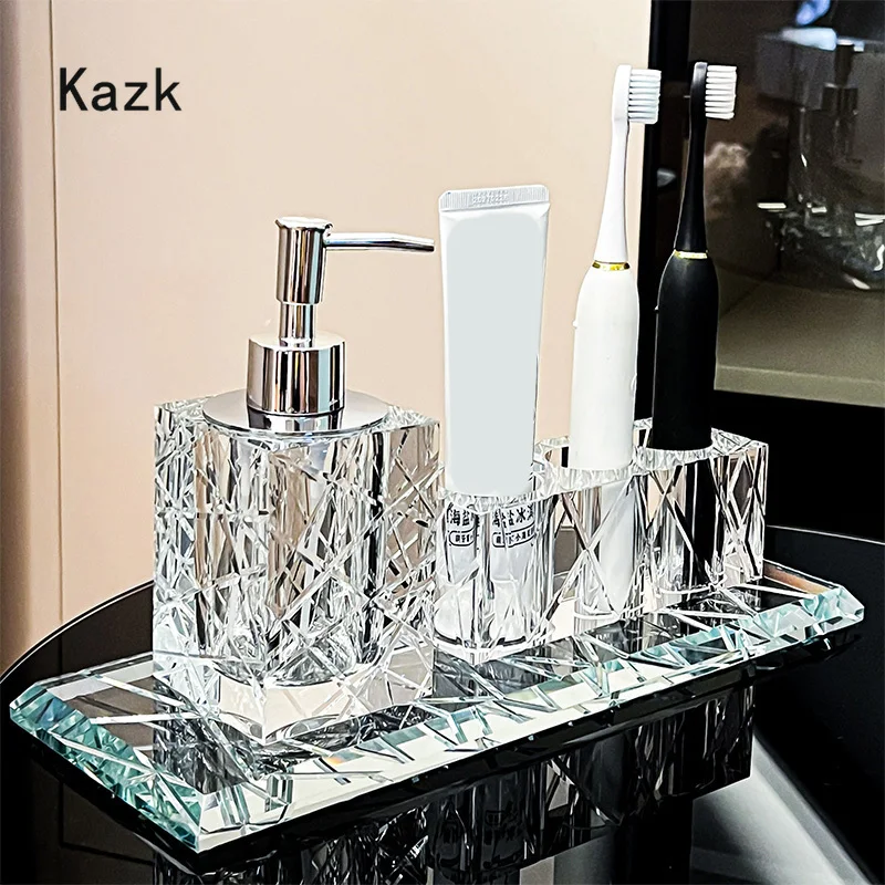 Advanced Crystal Bathroom Acce - Zara Home Bathroom 评论和价格