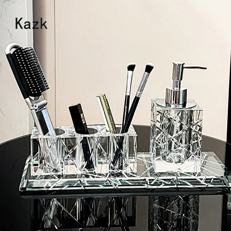 Advanced Crystal Bathroom Acce - Zara Home Bathroom 评论和价格