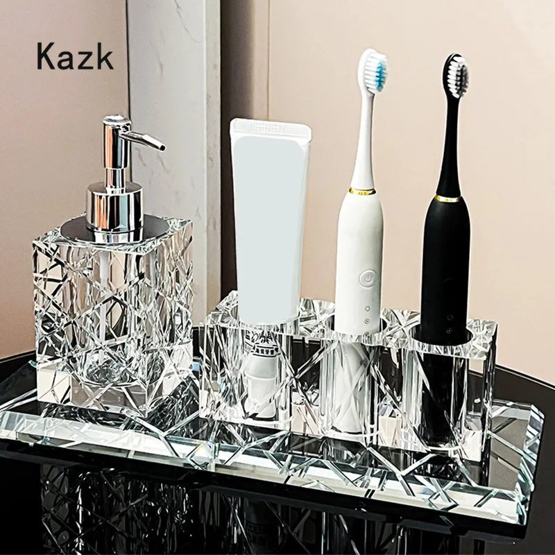 Advanced Crystal Bathroom Acce - Zara Home Bathroom 评论和价格