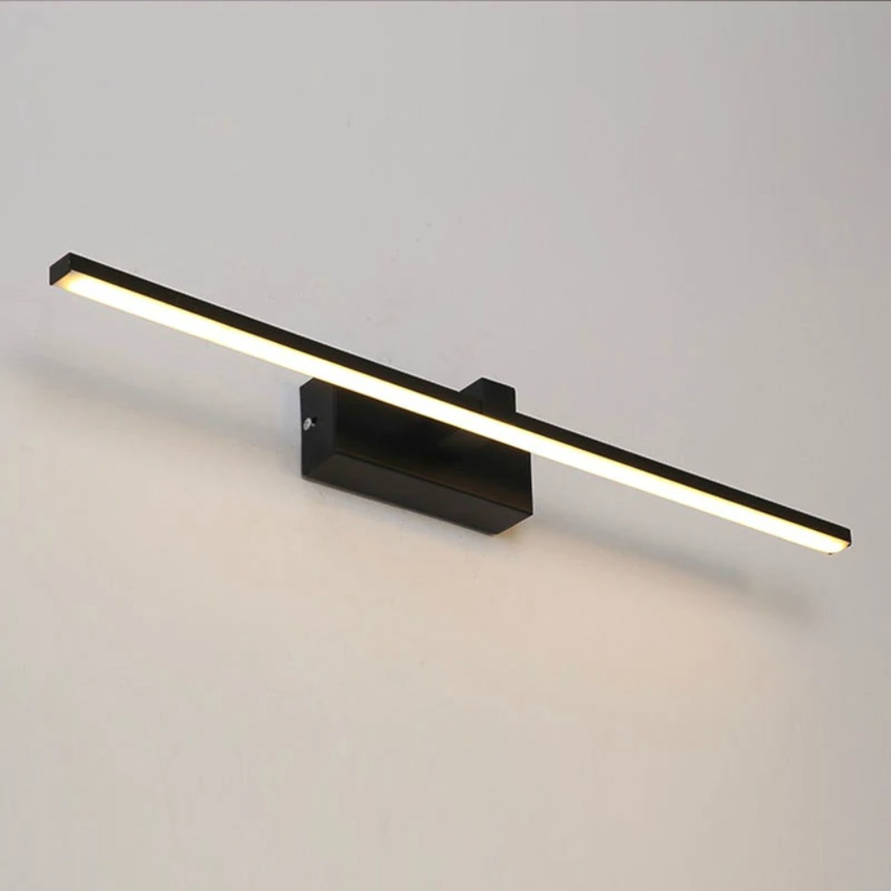 JOYINLED 40CM Black LED Mirror - Home Bathroom Cabinets 评论和价格