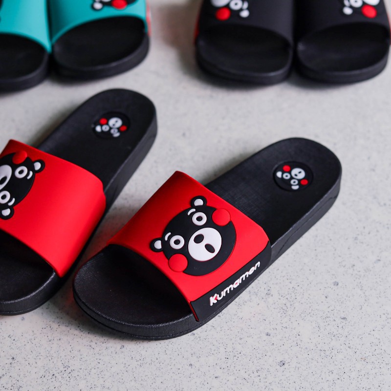 Summer Bow Kumamon Shoes Slipp - Home Bathroom Wear 评论和价格