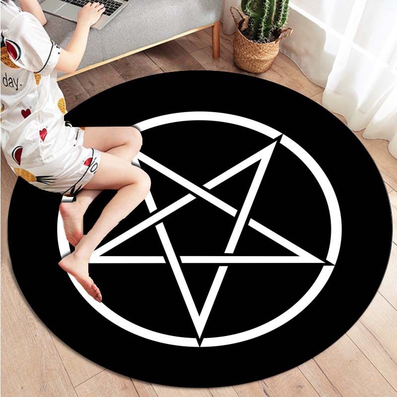 VIKAMA Pentagram Circular Cool - Home Bathroom Wear 评论和价格