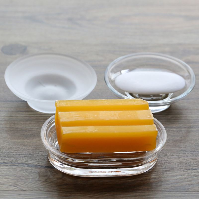 2025 New Soap Dish Round Glass - Glass Soap Dish 评论和价格