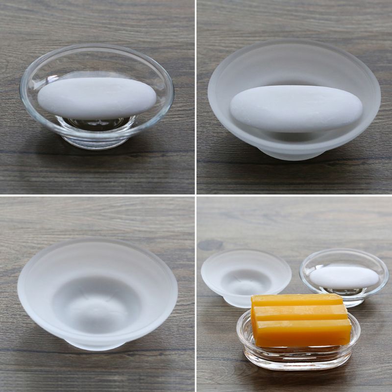2025 New Soap Dish Round Glass - Glass Soap Dish 评论和价格