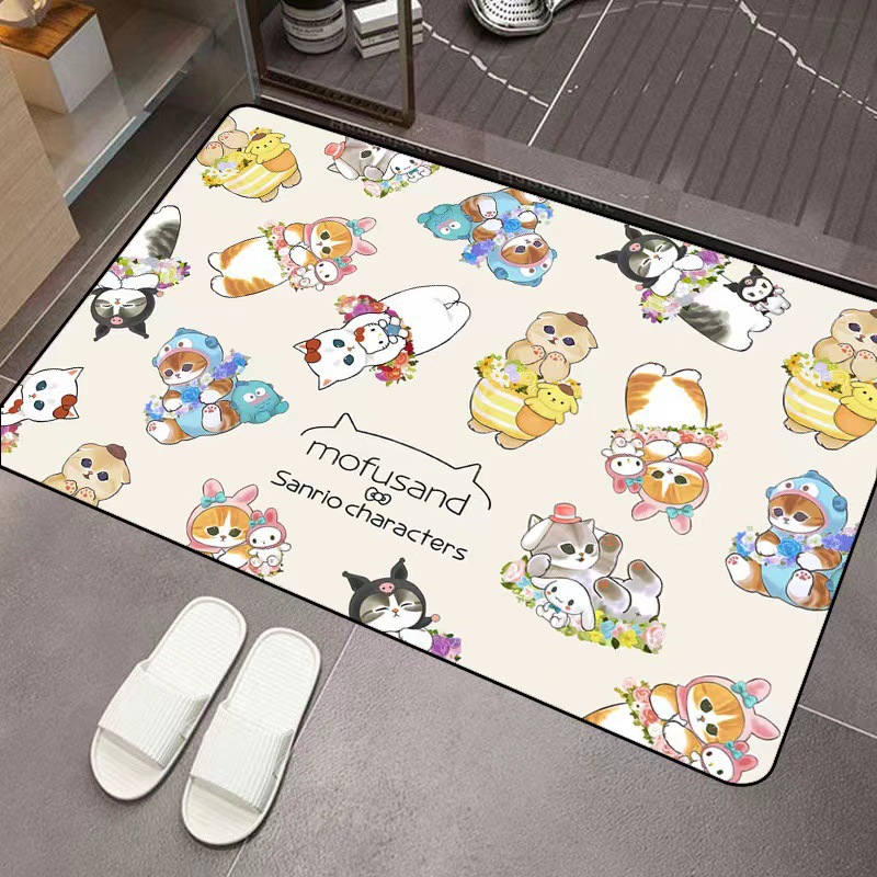 Mofusand Cartoon Diatom Mud Ab - Home Bathroom Toilet 评论和价格