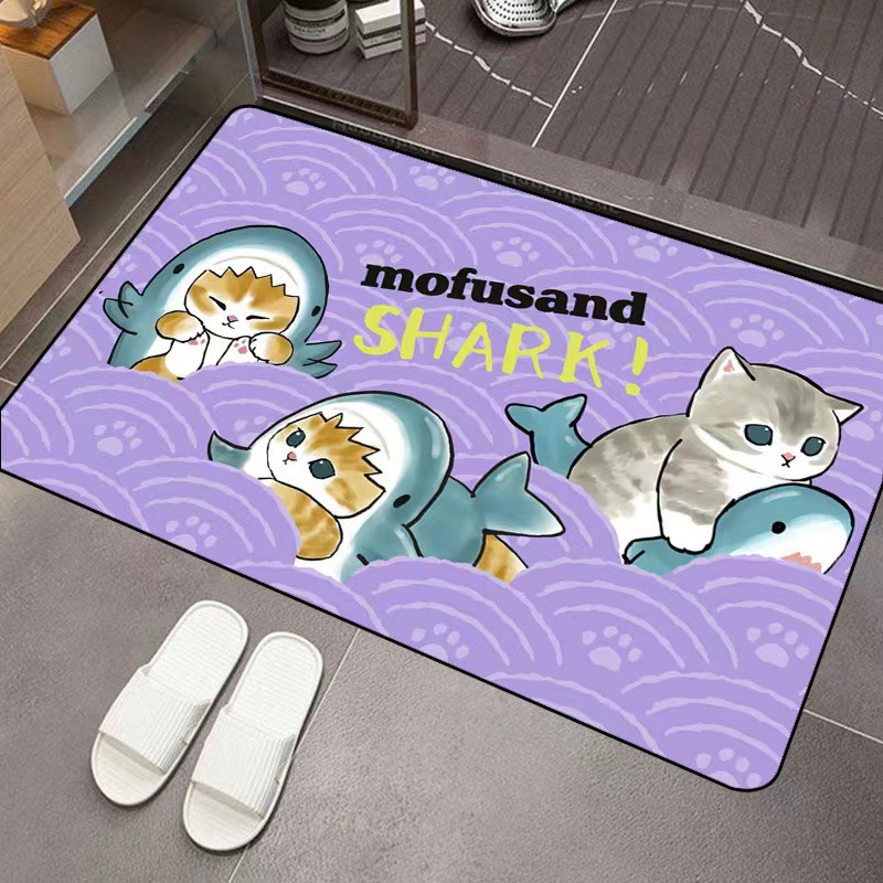 Mofusand Cartoon Diatom Mud Ab - Home Bathroom Toilet 评论和价格