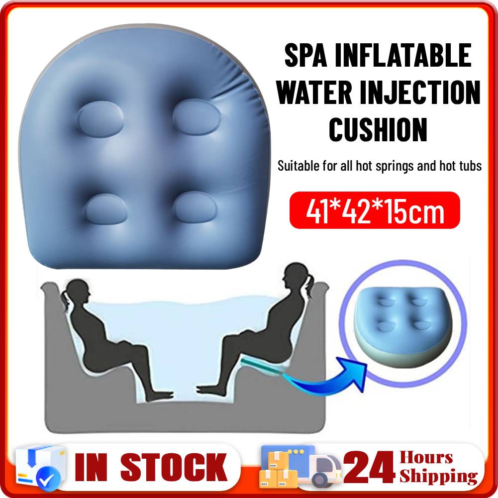 Seat Bath Spa Cushion Inflatab - Bathtub Pillow Inflatable 评论和价格
