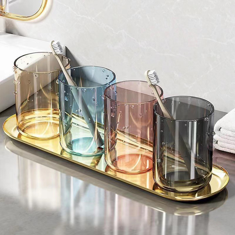 NEW Couple Solid Color Transpa - Zara Home Bathroom 评论和价格