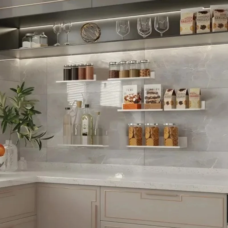 Metal Floating Shelves Wall Mo - Tiny Home Bathroom Kitchen 评论和价格