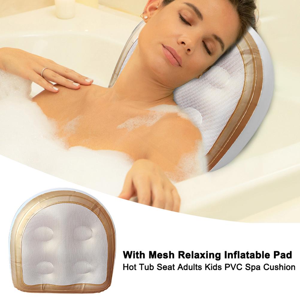 Spa Cushion Bath Pillows Spa B - Bathtub Pillow Inflatable 评论和价格
