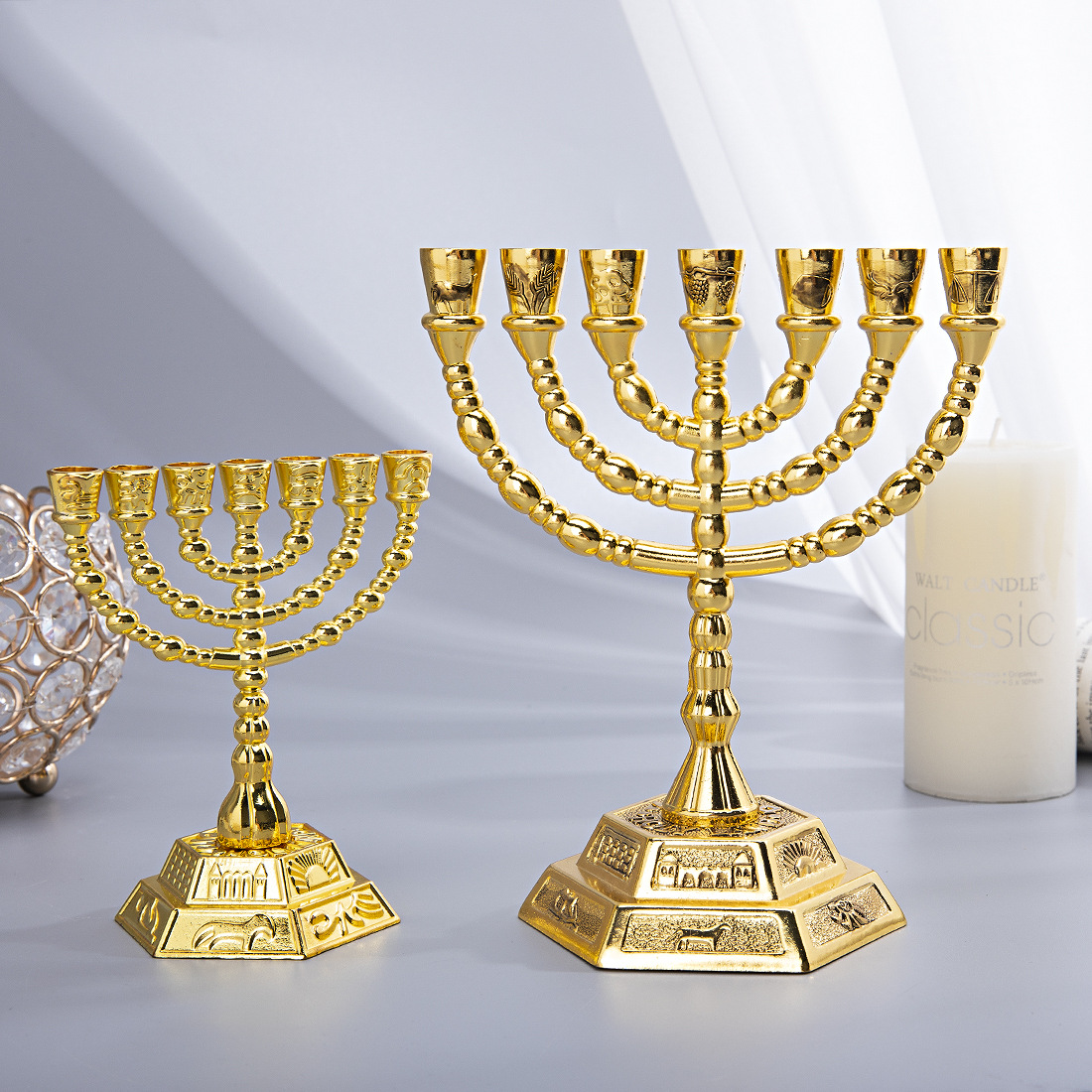 7 Branch Menorah Jewish Home D - Home & Bathroom Building Products Pte Ltd Reviews 评论和价格
