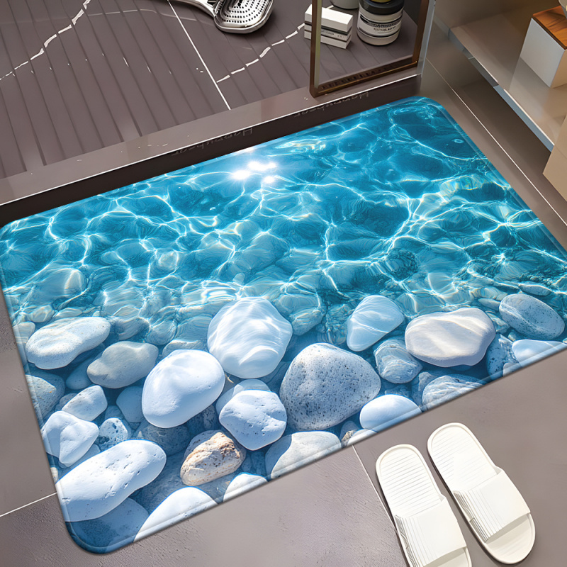 VIKAMATransparent waterstone b - Zara Home Bathroom Mat 评论和价格