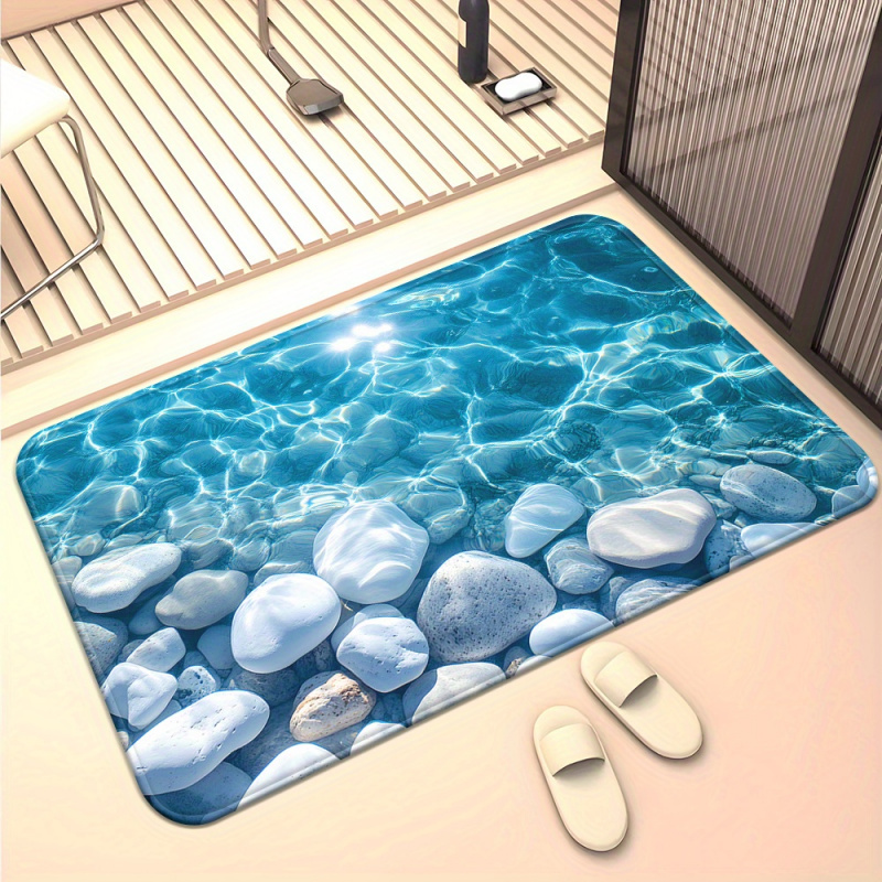 VIKAMATransparent waterstone b - Zara Home Bathroom Mat 评论和价格