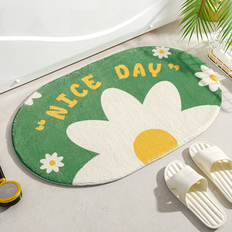 Small Fresh Floor Mats Soft Fl - Japan Bathroom.Home 评论和价格