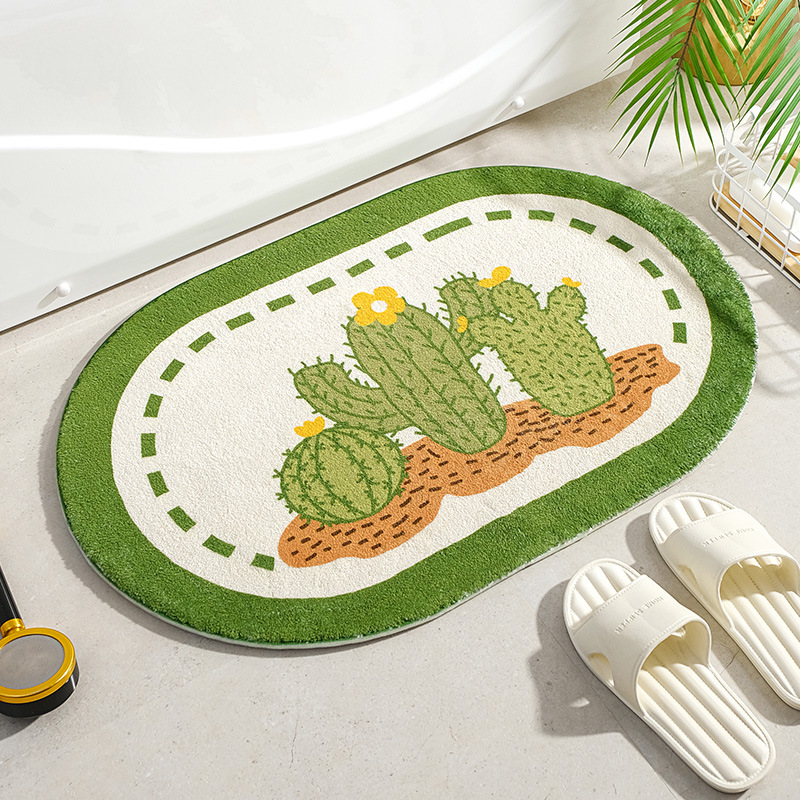 Small Fresh Floor Mats Soft Fl - Japan Bathroom.Home 评论和价格