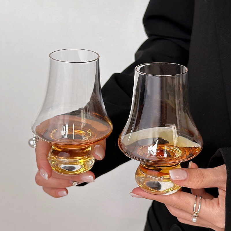 Crystal Whiskey Glass Handmade - Yamazaki Home Bathroom Storage 评论和价格