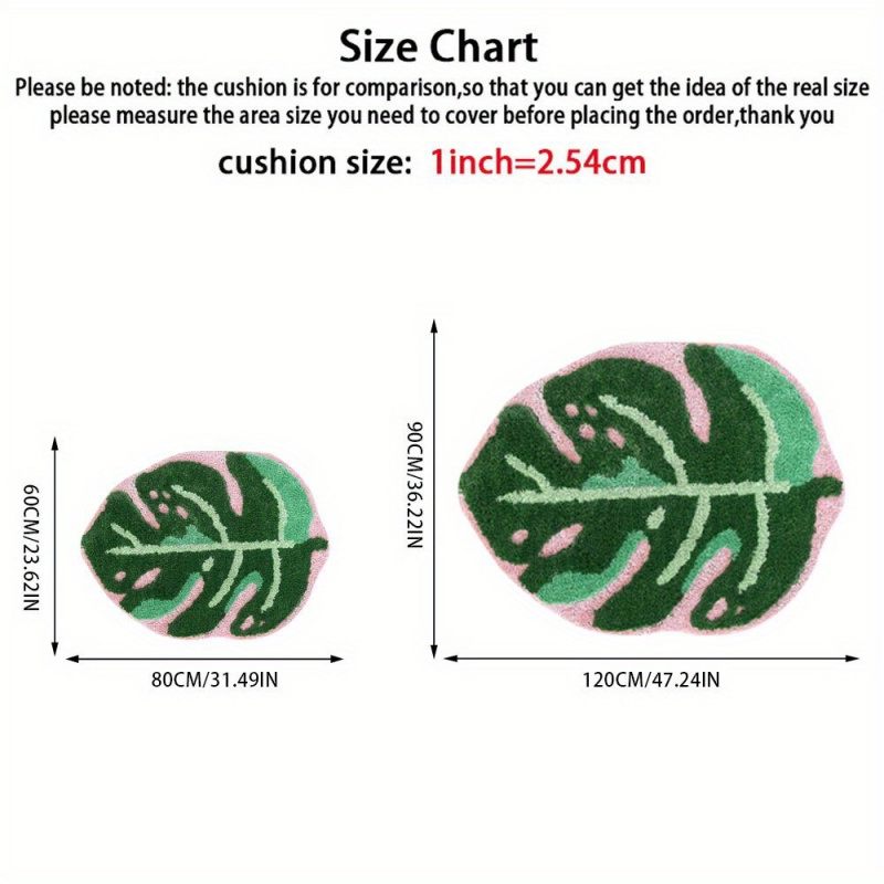 VIKAMA Pink Tropical Leaf Plus - Zara Home Bathroom Mat 评论和价格