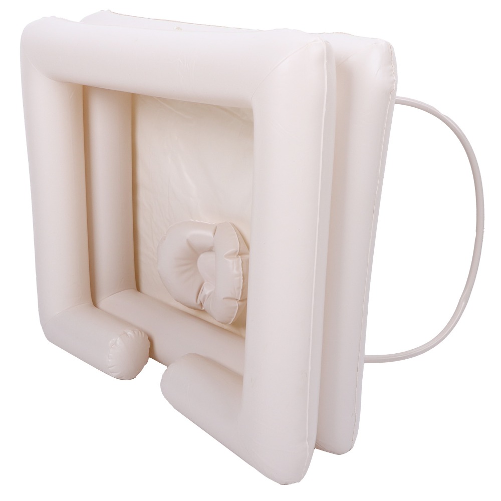 PVC Inflatable Shampoo Basin W - Bathtub Pillow Inflatable 评论和价格