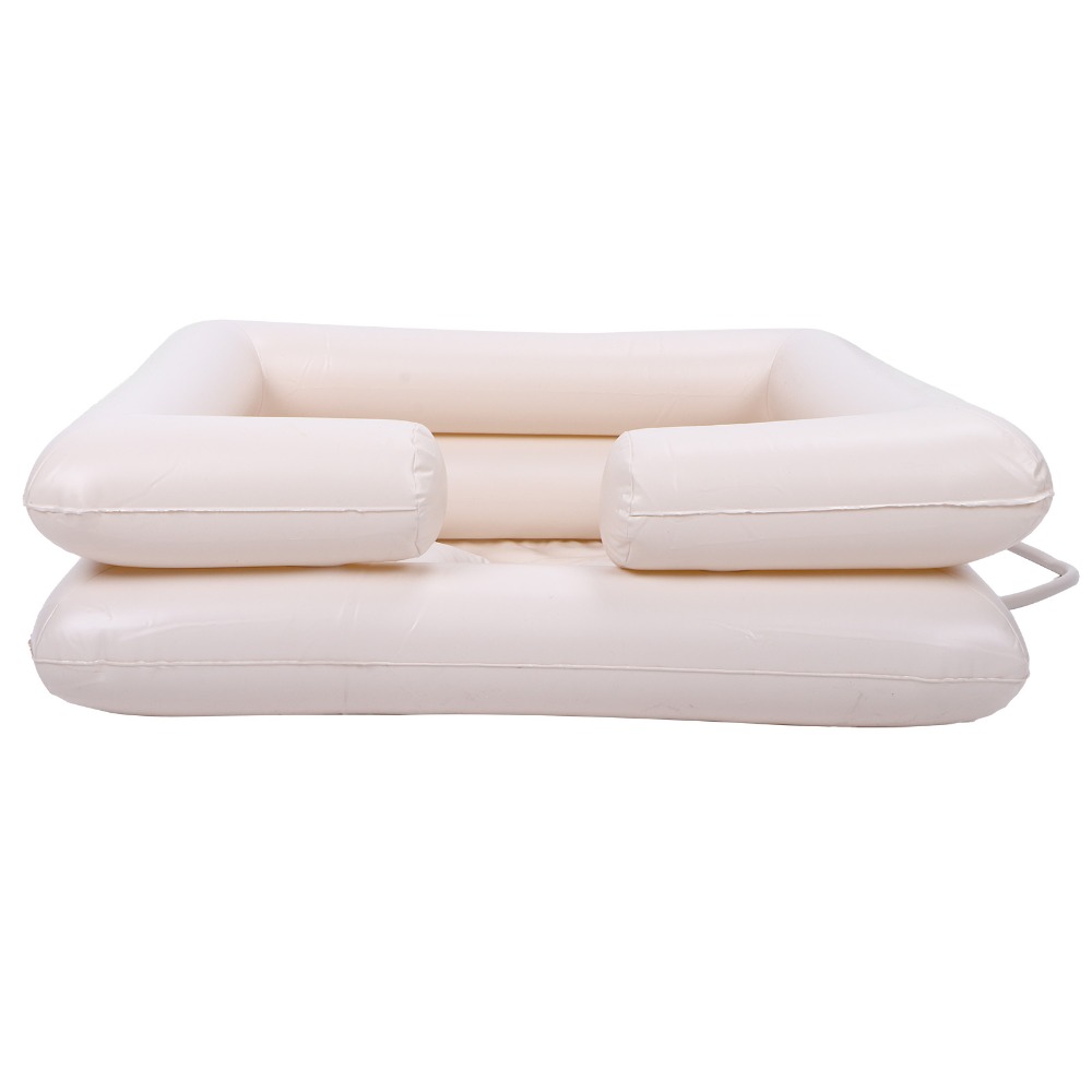 PVC Inflatable Shampoo Basin W - Bathtub Pillow Inflatable 评论和价格