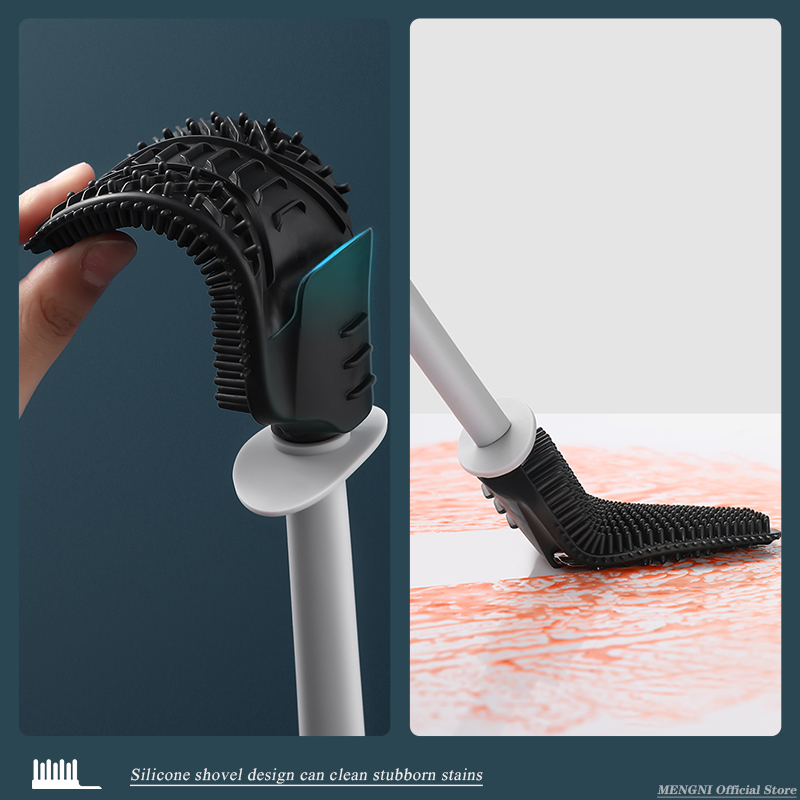 MENGNI-Luxury Toilet Brush Bat - Home Bathroom Cleaning Kit 评论和价格