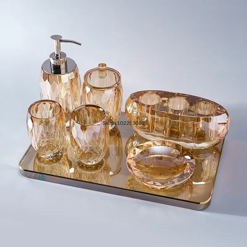 Crystal Bathroom Amenity Set L - Zara Home Bathroom 评论和价格