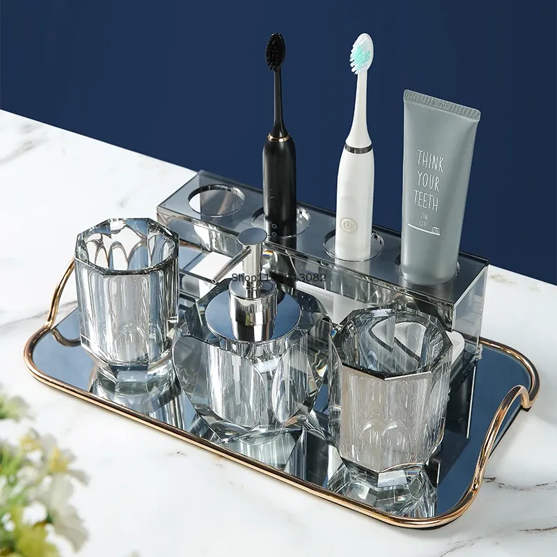 Crystal Bathroom Amenity Set L - Zara Home Bathroom 评论和价格