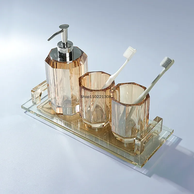 Crystal Bathroom Amenity Set L - Zara Home Bathroom 评论和价格