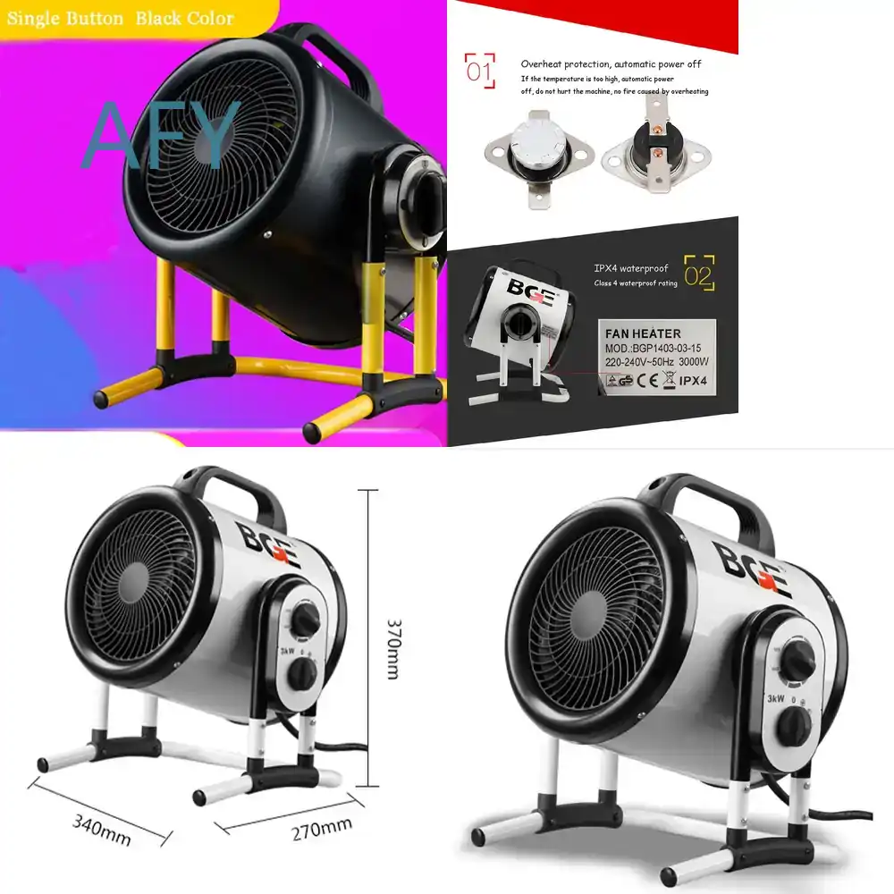3000W Electric Heater for Bath - Home Bathroom Hand Dryer 评论和价格