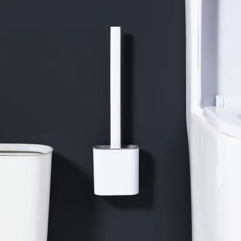 1PC Black Wall Mounted Toilet  - Home Bathroom Cleaning Kit 评论和价格