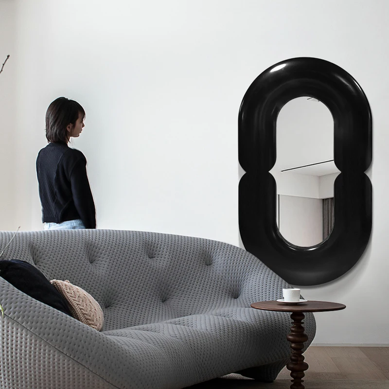 Hanging Funky Memphis Espelho  - Home Goods Bathroom Mirrors 评论和价格
