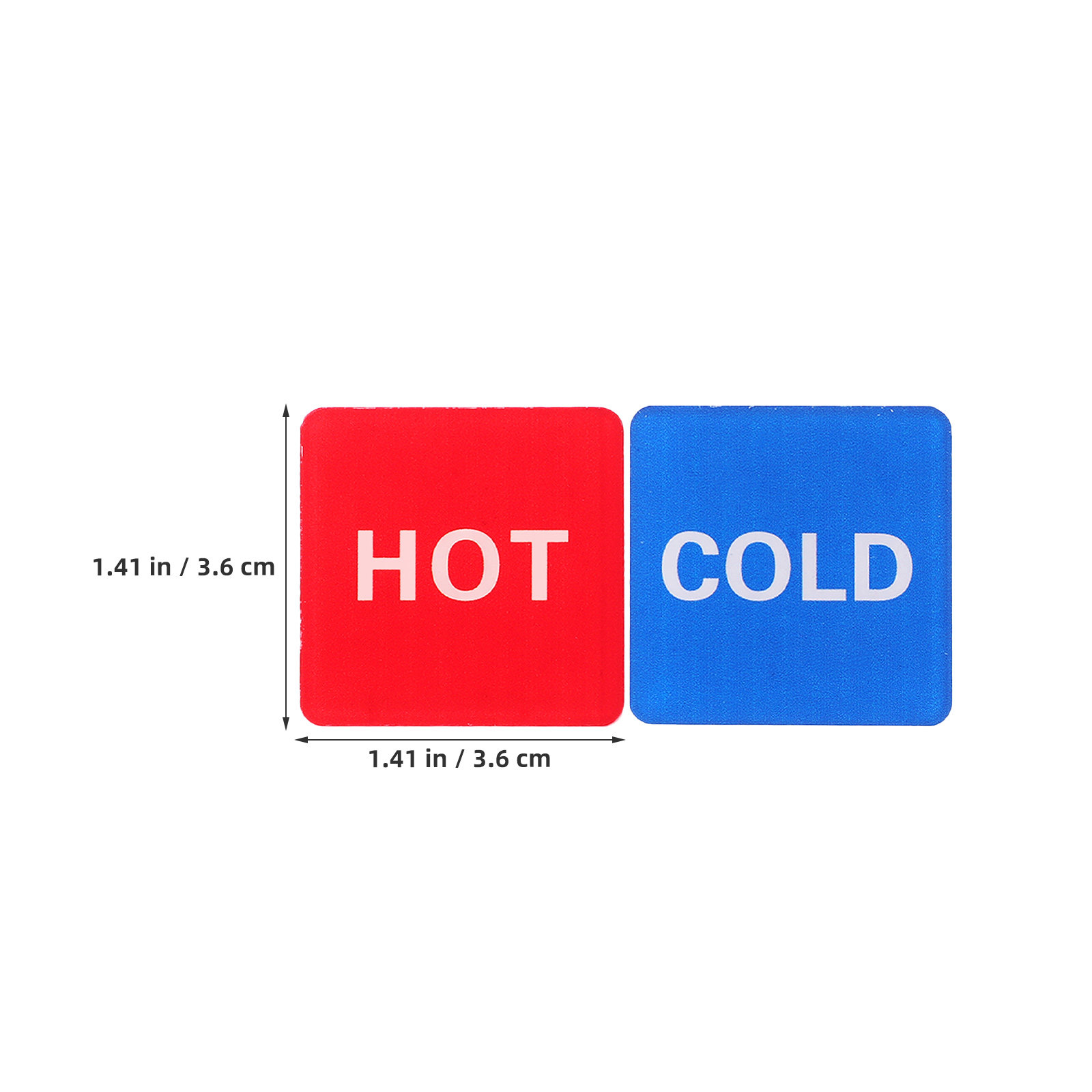 20Pcs Hot Cold Water Identific - Home Bathroom Toilet 评论和价格