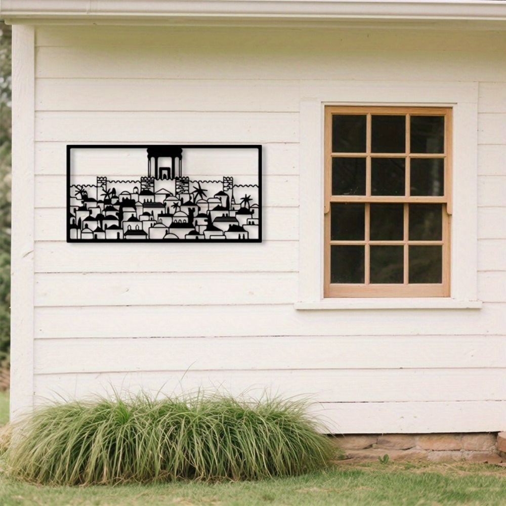 CIFBUY Metal Wall Art Jerusale - Home & Bathroom Building Products Pte Ltd Reviews 评论和价格