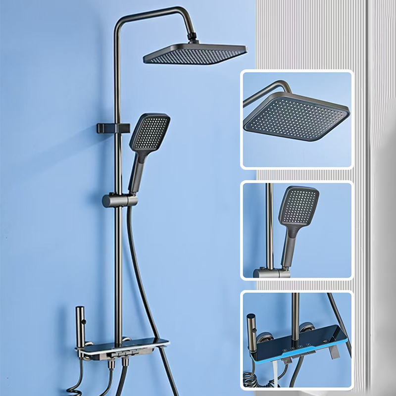 Shower Head Set Full Copper Ho - Home Bathroom Shower 评论和价格